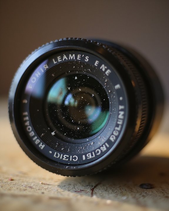 camera lens warning signs