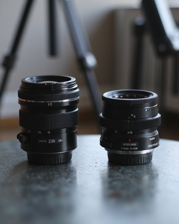 diameter influences lens selection