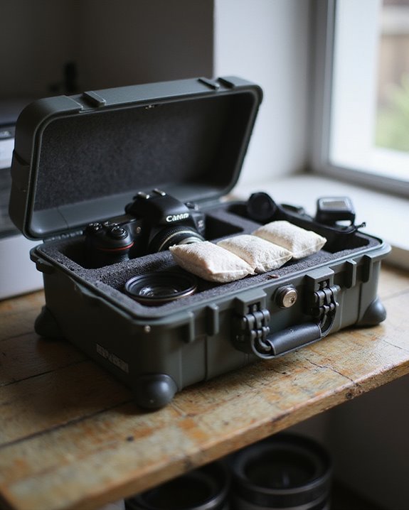 dry cabinets protect lenses