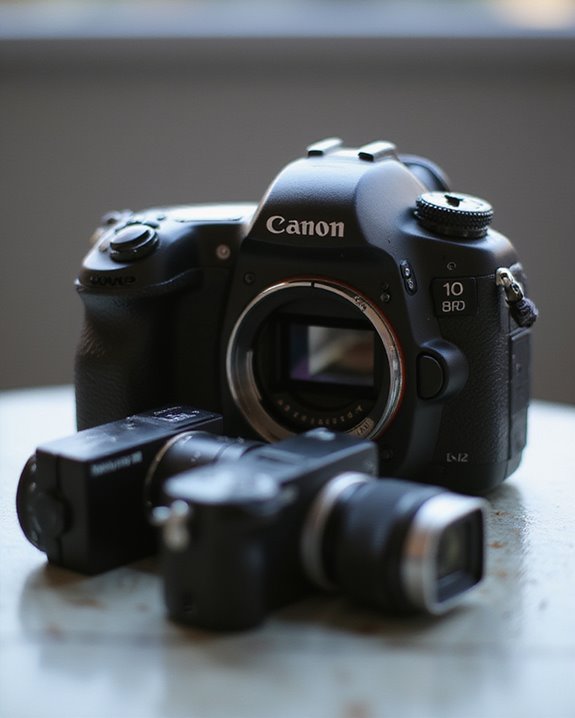 dslrs versus mirrorless shift