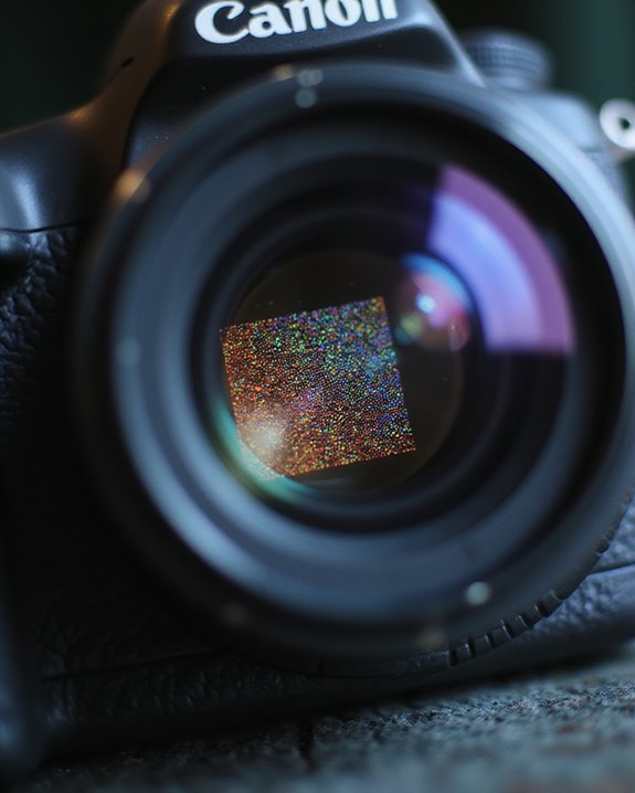 enhancing lens sensor resolution