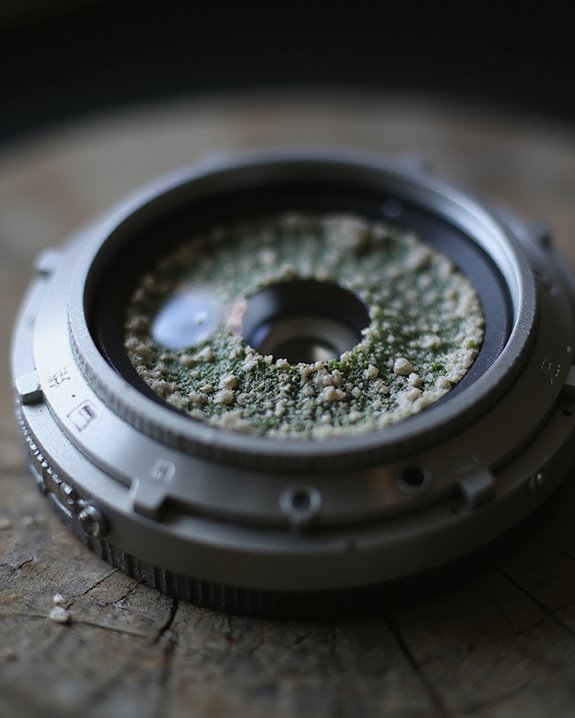 fungi colonize camera optics
