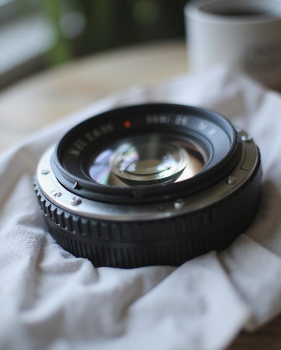 gentle systematic lens cleaning