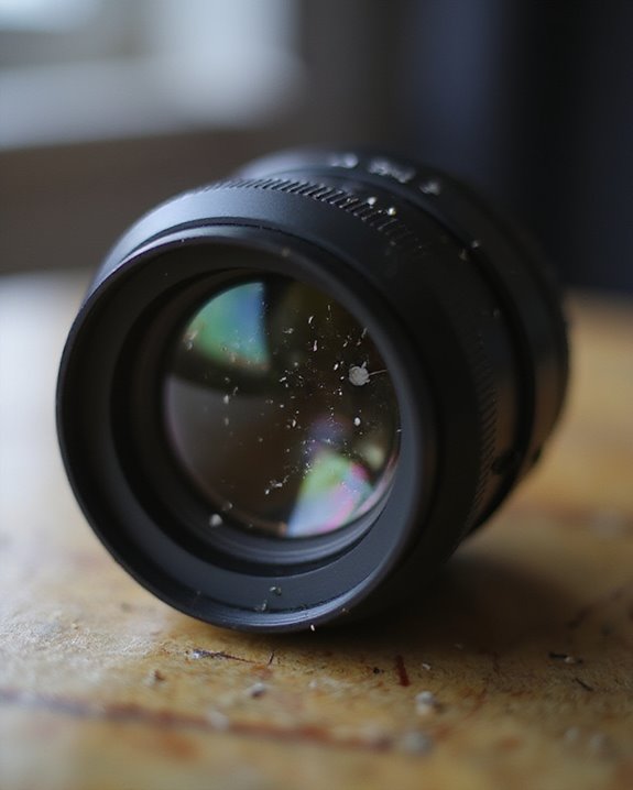 identifying lens damage signs