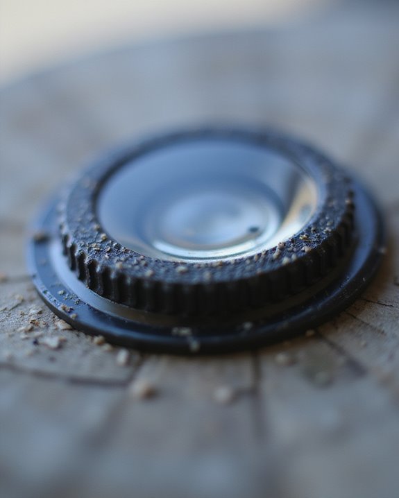 lens edge dust removal
