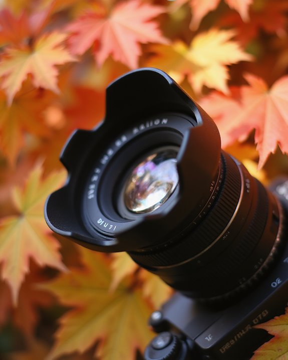 lens hoods enhance vibrancy