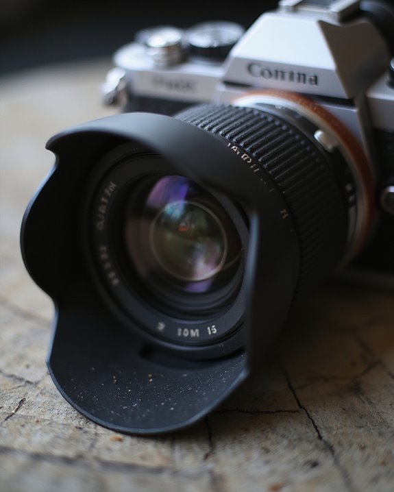 lens hoods provide protection