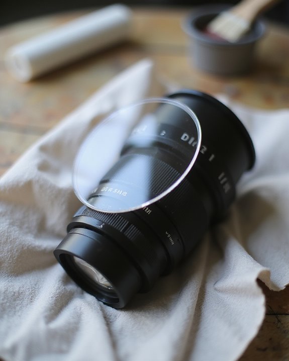 lens inspection and cleaning