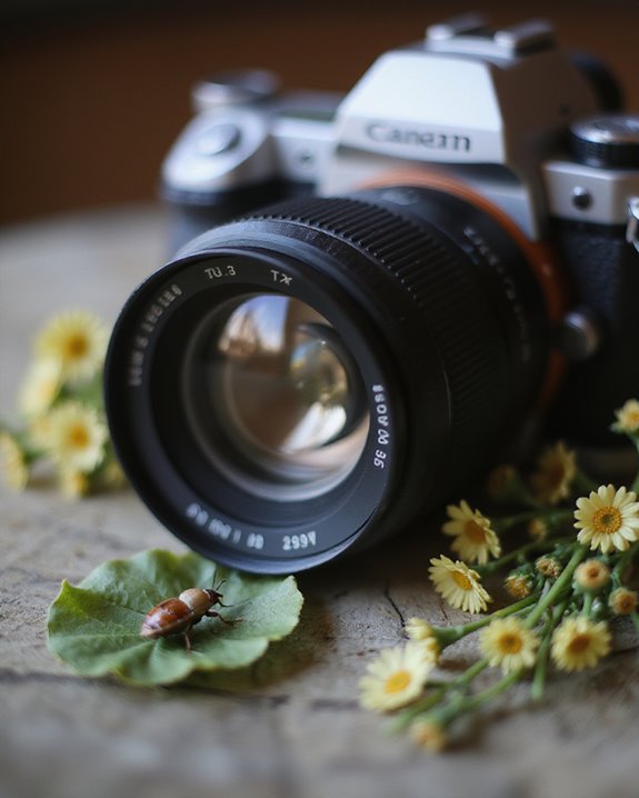 macro focusing and illumination