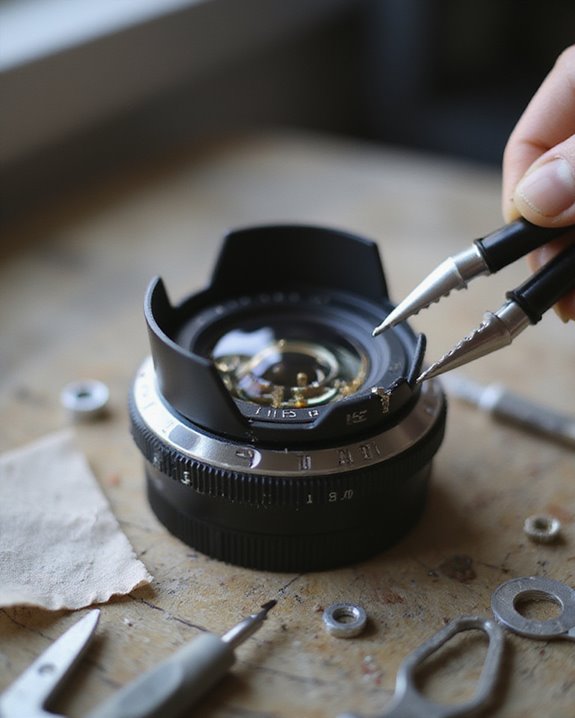 manual lens intervention techniques