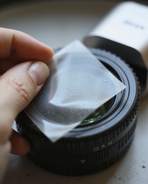 remove camera lens protector